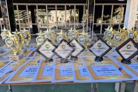 Свищов - Национален конкурс-изложба за детска рисунка "Три звездички"  - награждаване