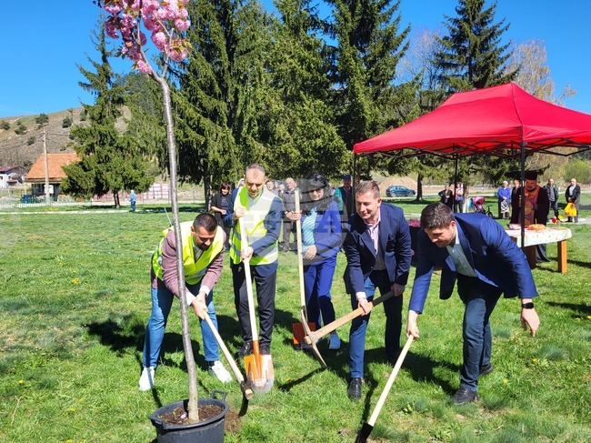  Село Широки дол - първа копка - водопровод
