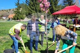 Село Широки дол - първа копка - водопровод