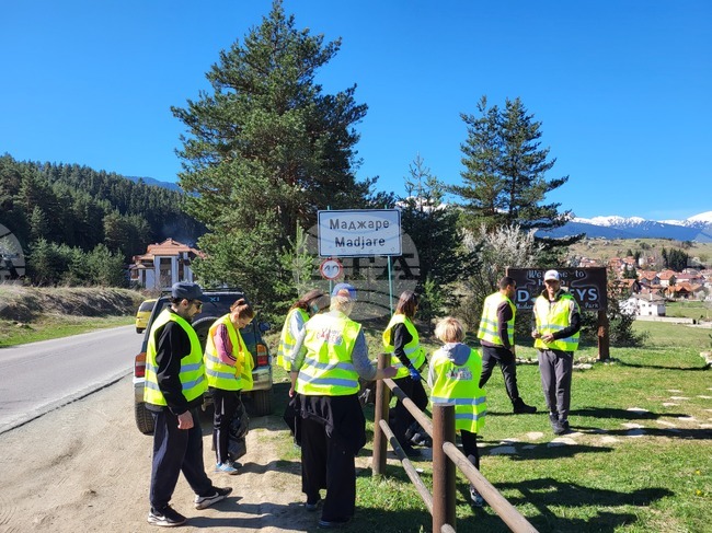  Село Маджаре - пролетно почистване - доброволци - акция