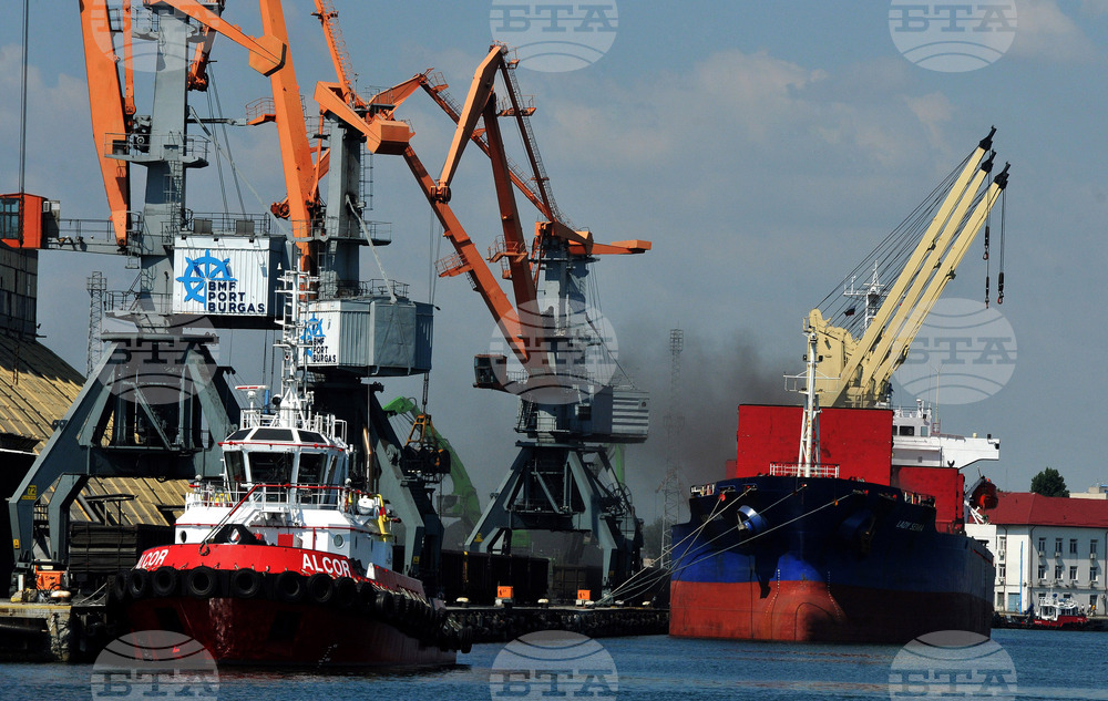 Бургас - пристанище - товари - обработка