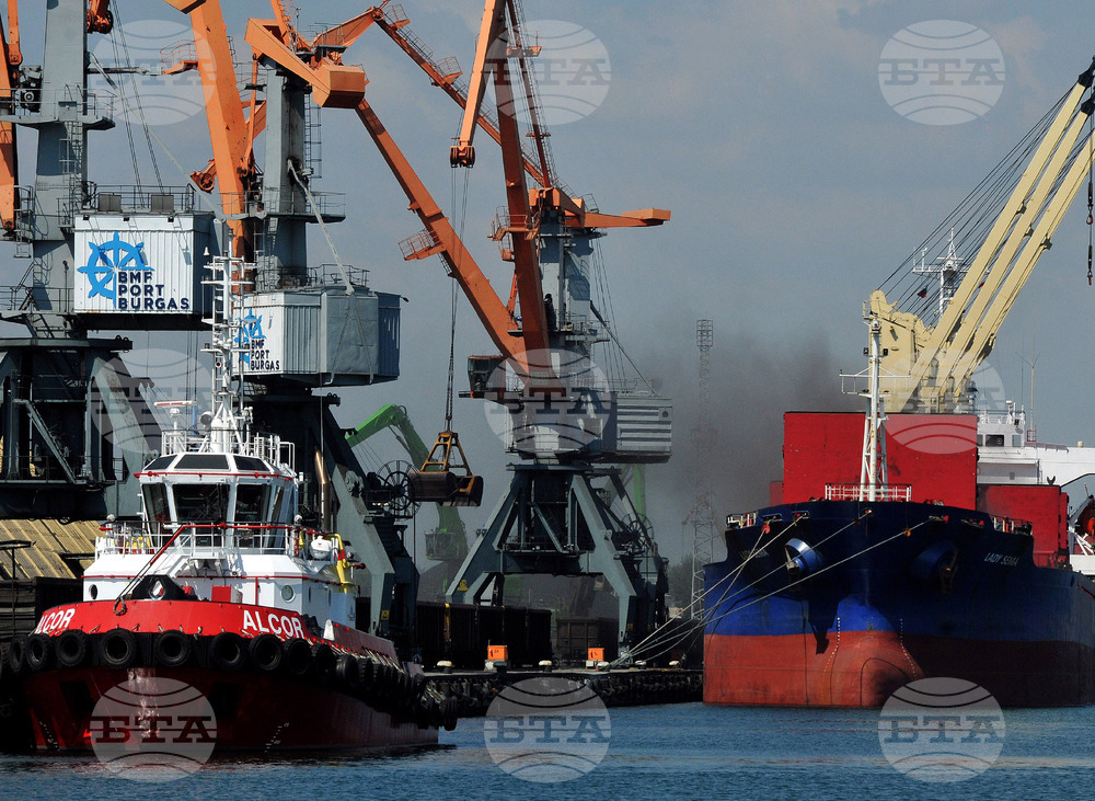 Бургас - пристанище - товари - обработка