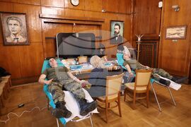 Бургас - национална кръводарителска кампания - "Даряваш кръв - даряваш живот"
