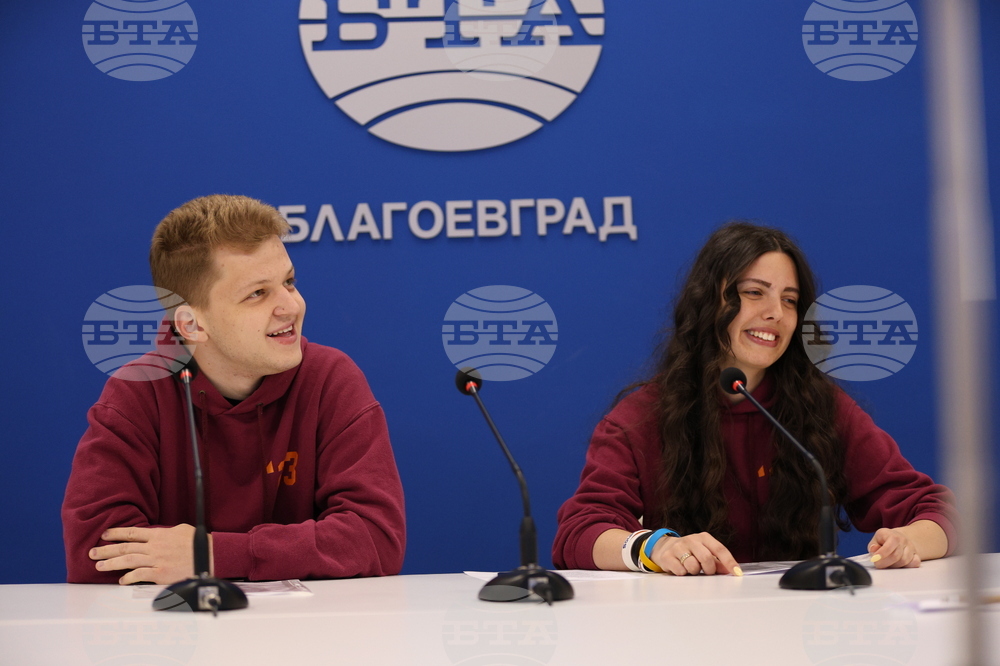 Национален пресклуб на БТА Благоевград - студенти - пресконференция
