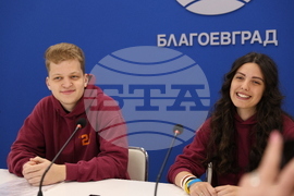 Национален пресклуб на БТА Благоевград - студенти - пресконференция