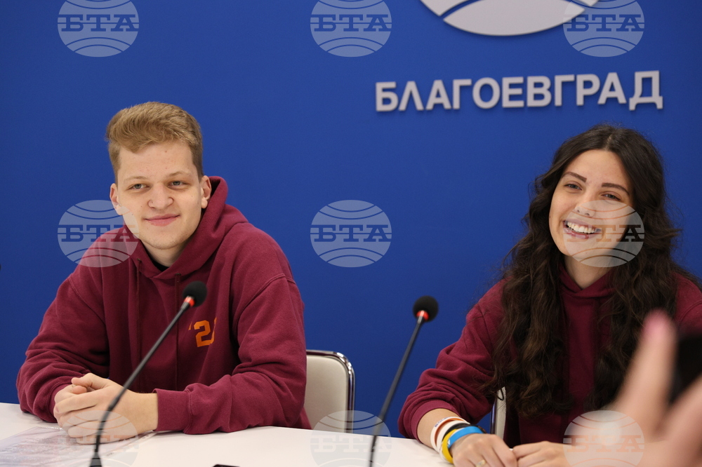 Национален пресклуб на БТА Благоевград - студенти - пресконференция
