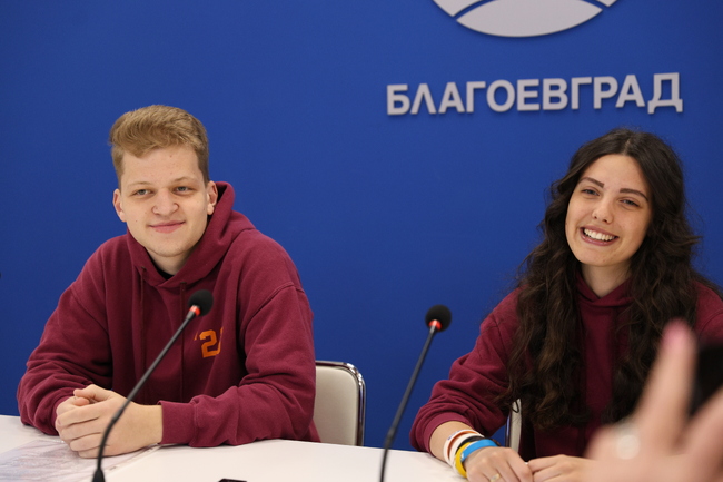 Пресконференция на тема "Студентски олимпийски игри на АУБ Олимпикс"