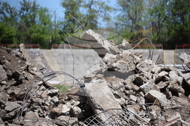 Стадион "Българска армия" - демонтаж