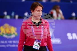 Световната купа по художествена гимнастика - тренировка