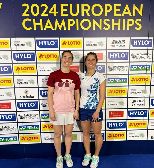 Bulgaria's Stefani Stoeva, Gabriela Stoeva Qualify for European Badminton Championships Quarterfinals