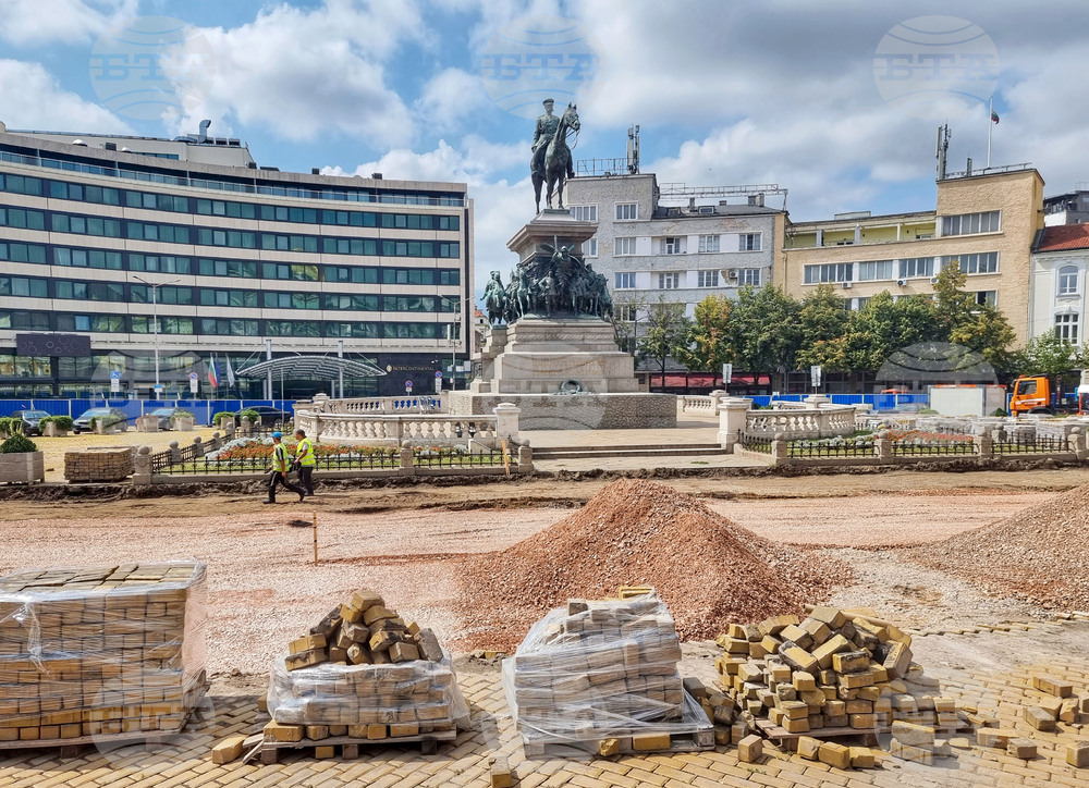 Булевард "Цар Освободител" - ремонт - павета