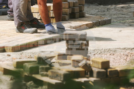 Булевард "Цар Освободител" - ремонт - павета