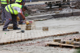 Булевард "Цар Освободител" - ремонт - павета