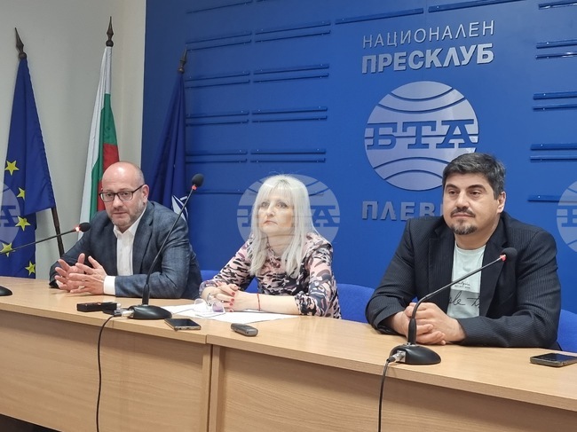 Национален пресклуб на БТА Плевен - Радан Кънев - пресконференция