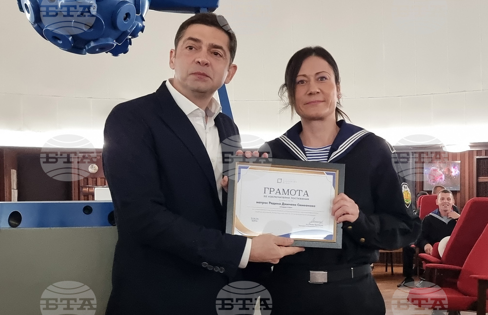 Варна - НИК 421 - екипаж - награждаване