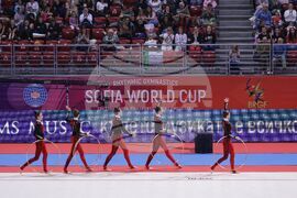 Световна купа по художествена гимнастика - ансамбълът на Украйна