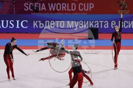 Световна купа по художествена гимнастика - ансамбълът на Украйна