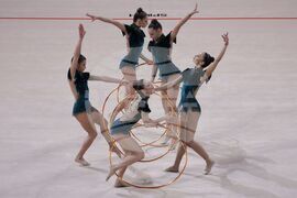 Световна купа по художествена гимнастика - ансамбълът на България