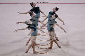 Световна купа по художествена гимнастика - ансамбълът на България