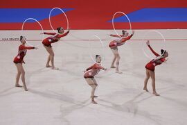 Световна купа по художествена гимнастика - ансамбълът на Испания