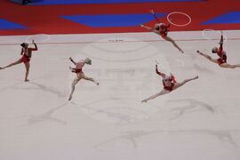 Световна купа по художествена гимнастика - ансамбълът на Испания