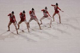 Световна купа по художествена гимнастика - ансамбълът на Испания