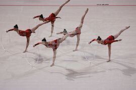 Световна купа по художествена гимнастика - ансамбълът на Испания