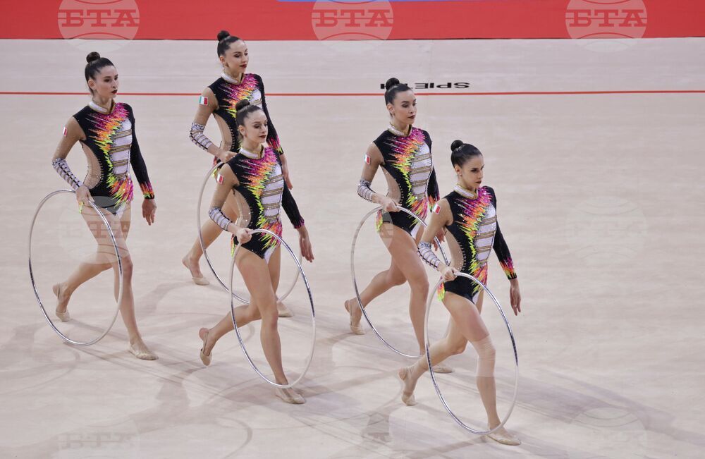 Световна купа по художествена гимнастика - ансамбълът на Италия