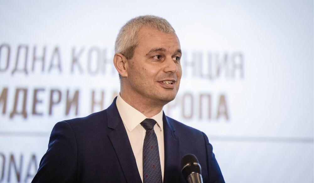 Костадин Костадинов: "Възраждане" ще поведе електорална революция