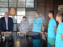 Кметът на Общината връчи грамоти на видински спортисти, участвали в „Игри – атлетика без граници“