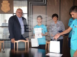 Кметът на Общината връчи грамоти на видински спортисти, участвали в „Игри – атлетика без граници“