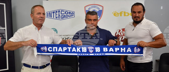Варна - футбол - Спартак 1918 Варна - нов треньор