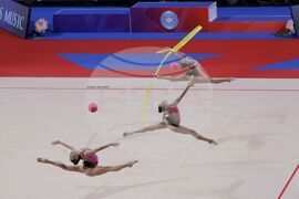 Художествена гимнастика - Световна купа - ансамбъл на България