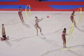 Художествена гимнастика - Световна купа - ансамбъл на България