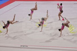 Художествена гимнастика - Световна купа - ансамбъл на България