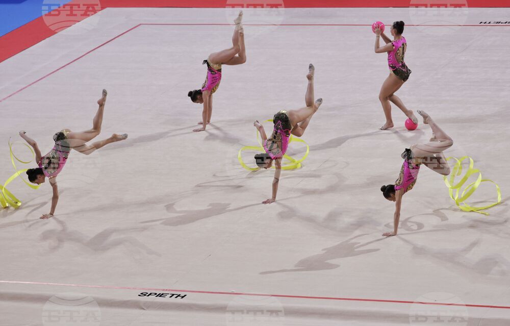 Художествена гимнастика - Световна купа - ансамбъл на България