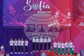 Художествена гимнастика - Световна купа - награждаване