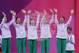 Художествена гимнастика - Световна купа - награждаване