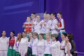 Художествена гимнастика - Световна купа - награждаване