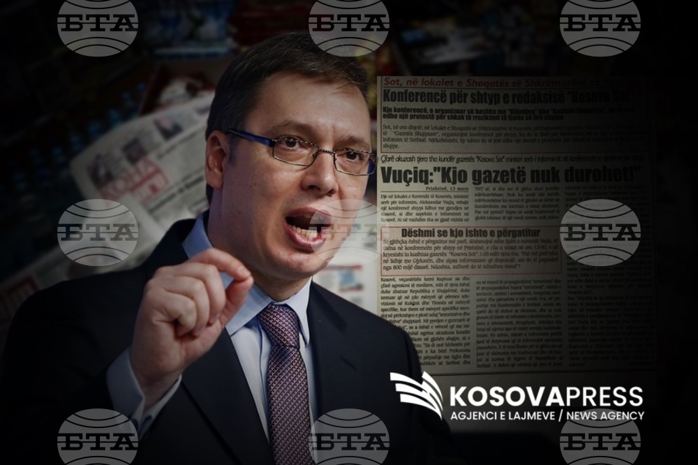 КосоваПрес: „Вучич палеше и затваряше косовските медии, сега може само да ги обвинява“