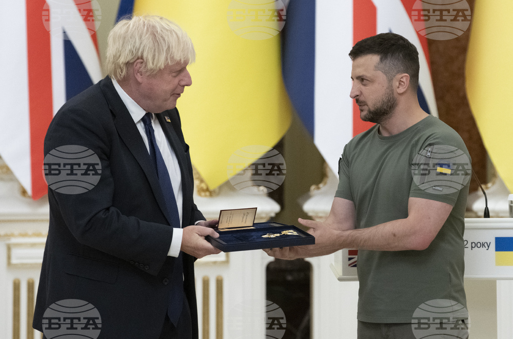 Зеленски нарече британския премиер Борис Джонсън истински приятел на Украйна