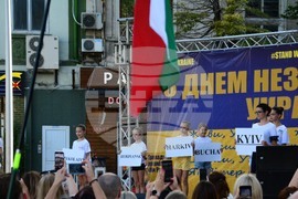 Варна - украински бежанци - Национален празник на Украйна