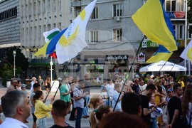 Варна - украински бежанци - Национален празник на Украйна