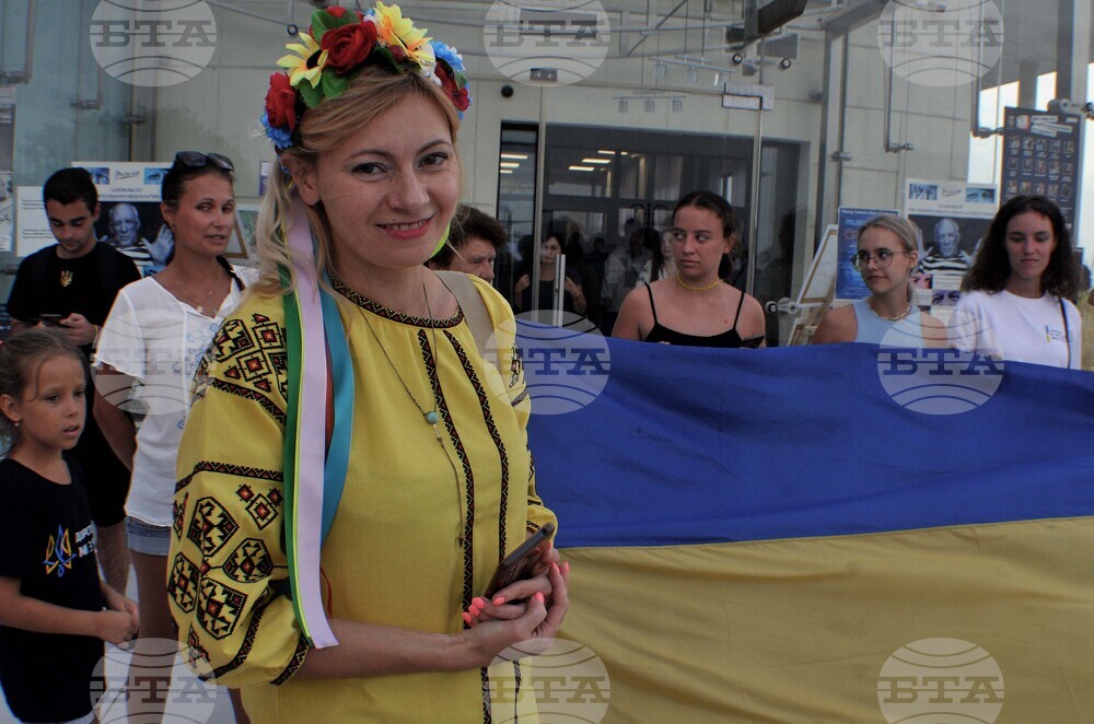 Бургас - украинска общност - Ден на независимостта на Украйна - отбелязване