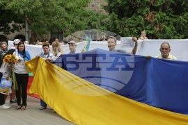 Ден на Независимостта на Украйна - шествие