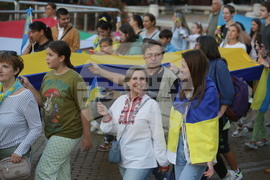 Ден на Независимостта на Украйна - шествие