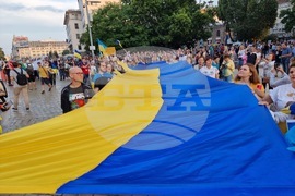 Ден на Независимостта на Украйна - шествие