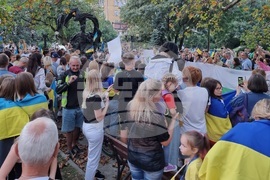 Ден на Независимостта на Украйна - шествие