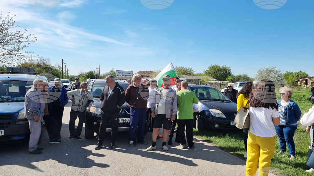 Село Захари Стояново - протест