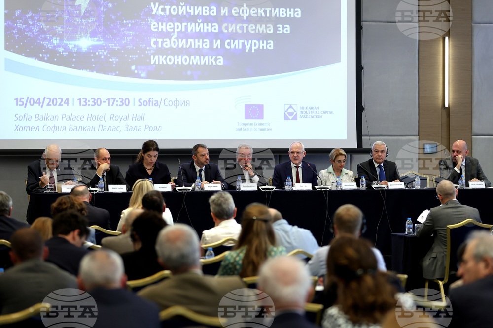 Конференция "Устойчива и ефективна енергийна система за стабилна и сигурна икономика"